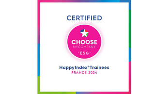 CERTIFIED CHOOSE MYCOMPANY ESG HappyIndex Trainees FRANCE 2024 